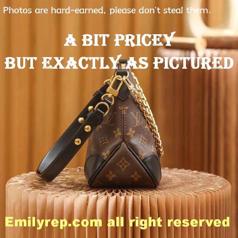 Louis Vuitton M45831 Black Edging Boulogne Handbag