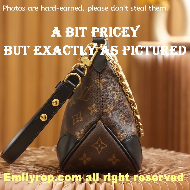 Louis Vuitton M45831 Black Edging Boulogne Handbag