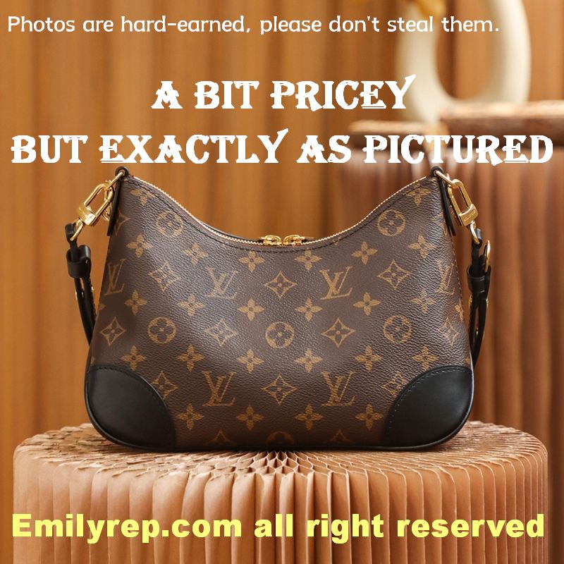 Louis Vuitton M45831 Black Edging Boulogne Handbag