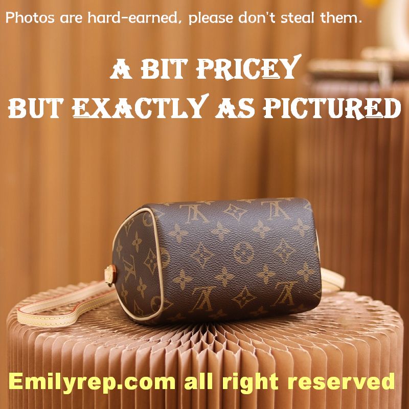 Louis Vuitton M61252 Nano Speedy Handbag