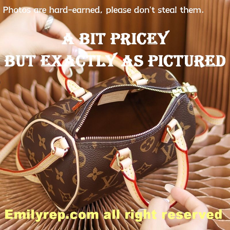 Louis Vuitton M61252 Nano Speedy Handbag