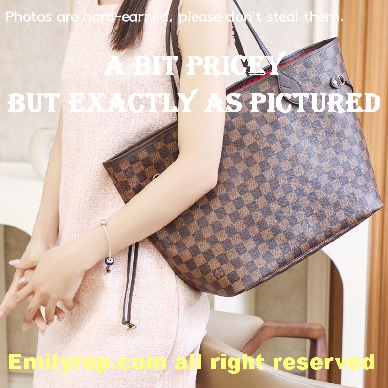 Louis Vuitton N41358 Cerise Red Medium Neverfull Tote Bag