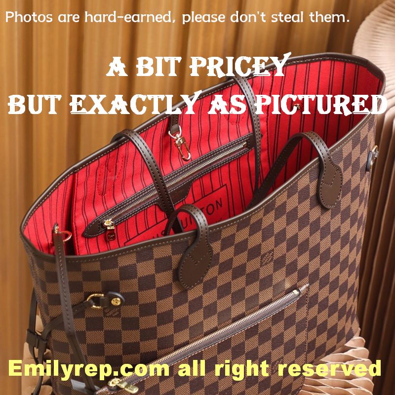 Louis Vuitton N41358 Cerise Red Medium Neverfull Tote Bag
