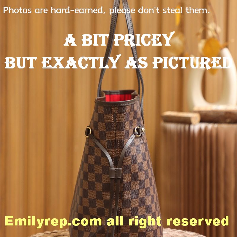 Louis Vuitton N41358 Cerise Red Medium Neverfull Tote Bag