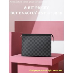 louis vuitton pochette voyage N41696 27-21-6cm