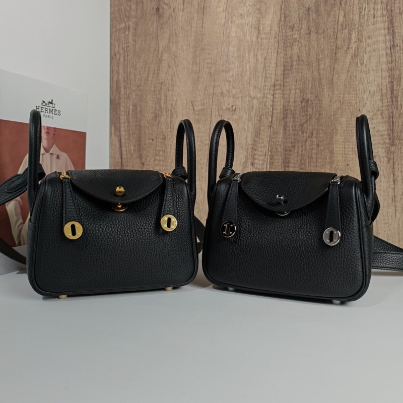 LindyMini 19 in four classic colors. Comparison of gold and silver buckle-100% Handmade, needs 3-7 days