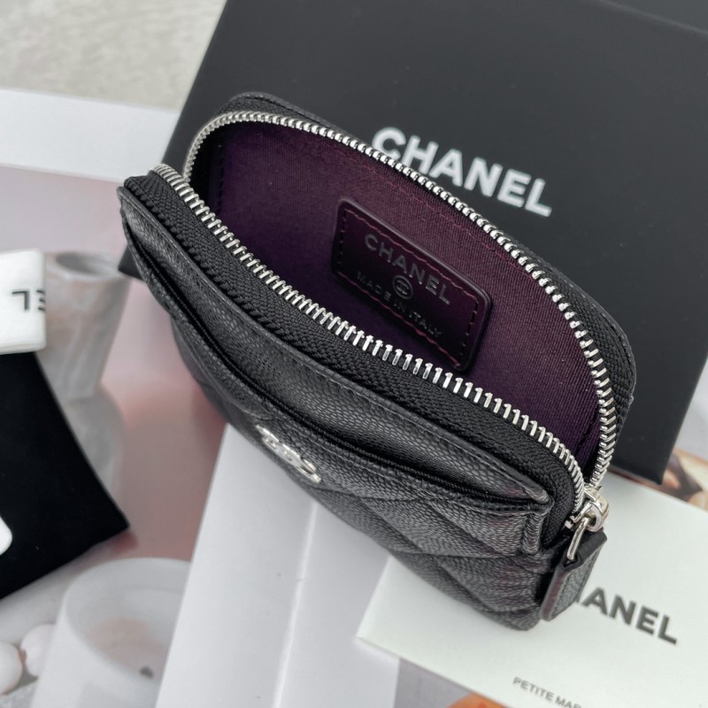 Chanel Toast Coin Card Holder AP2061 size 11 9.5 1.5cm