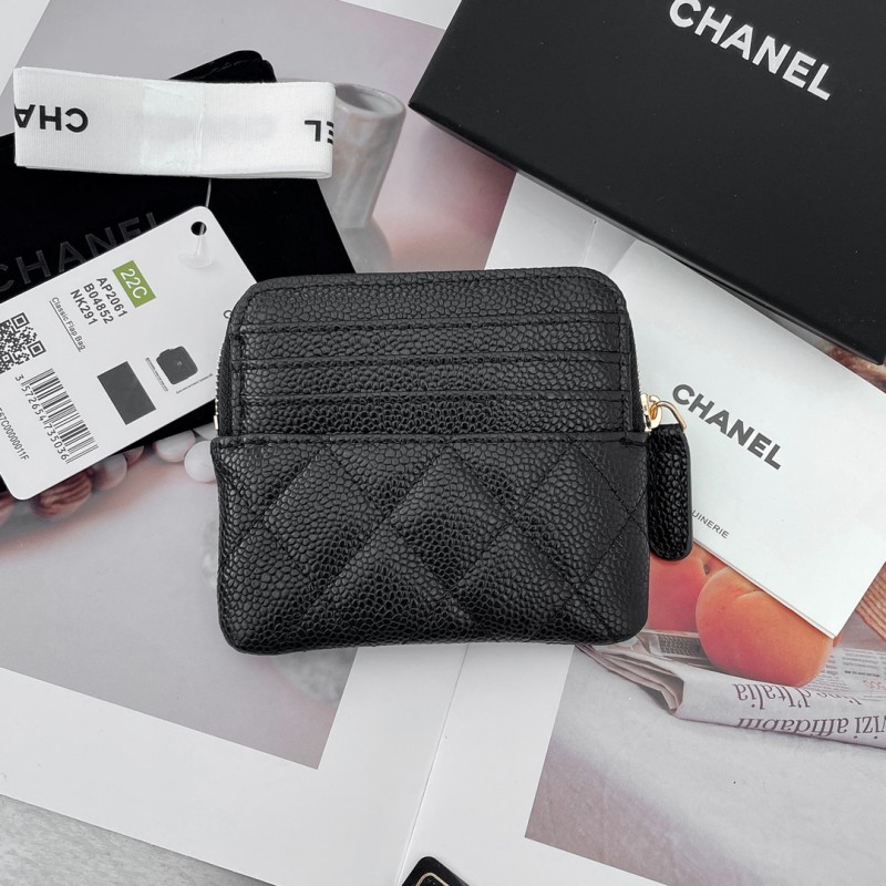 Chanel Toast Coin Card Holder AP2061 size 11 9.5 1.5cm