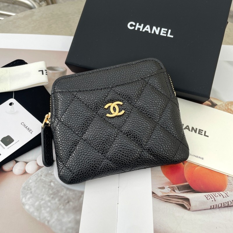 Chanel Toast Coin Card Holder AP2061 size 11 9.5 1.5cm