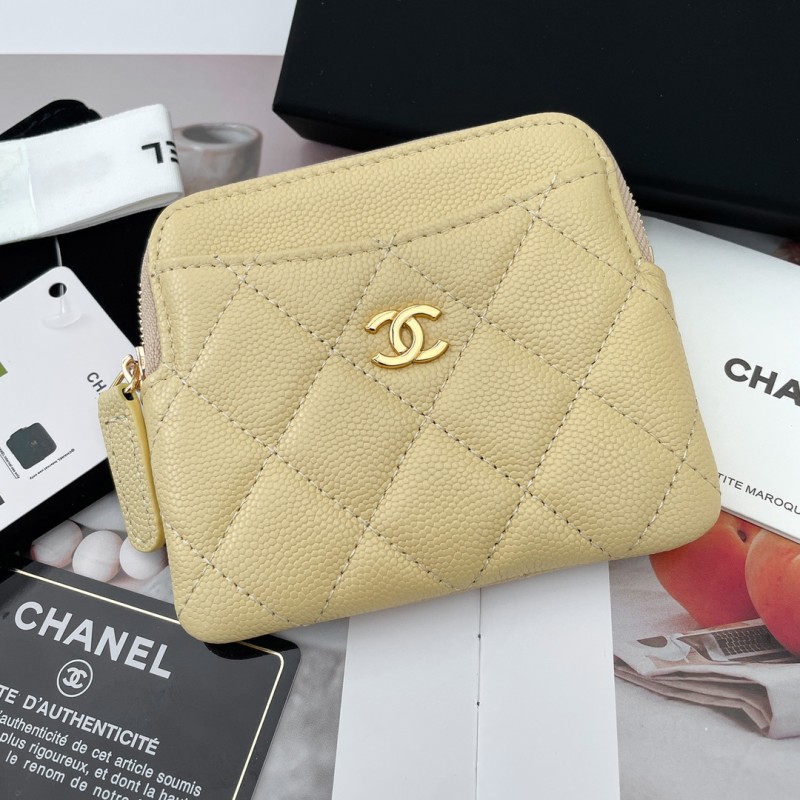Chanel Toast Coin Card Holder AP2061 size 11 9.5 1.5cm