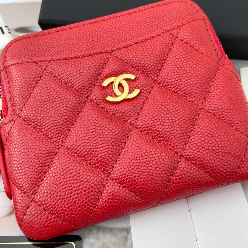 Chanel Toast Coin Card Holder AP2061 size 11 9.5 1.5cm