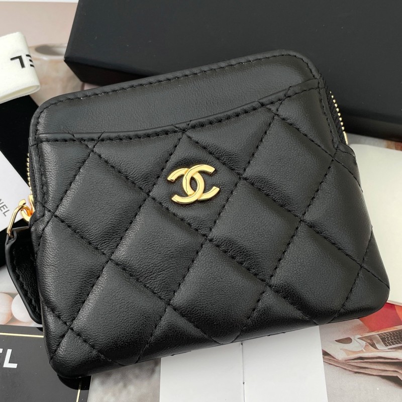 Chanel Toast Coin Card Holder AP2061 size 11 9.5 1.5cm