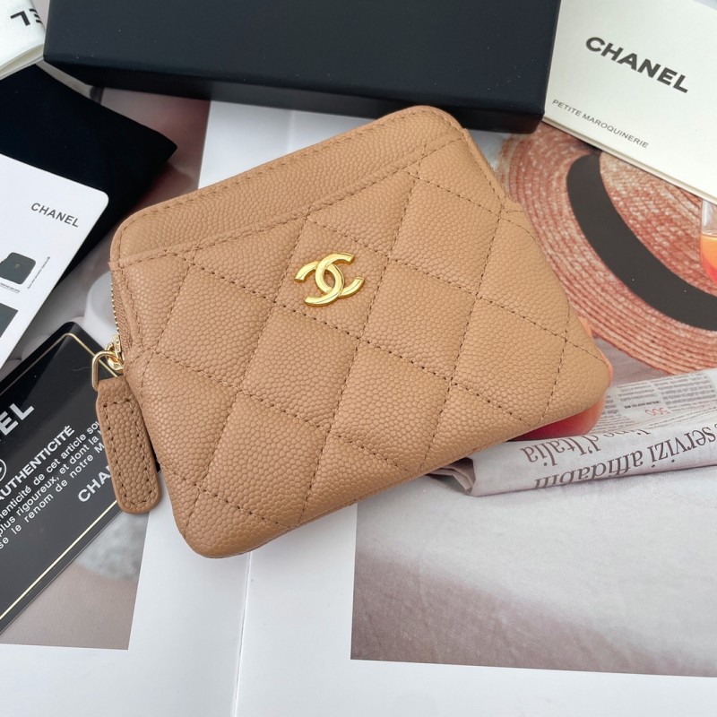 Chanel Toast Coin Card Holder AP2061 size 11 9.5 1.5cm
