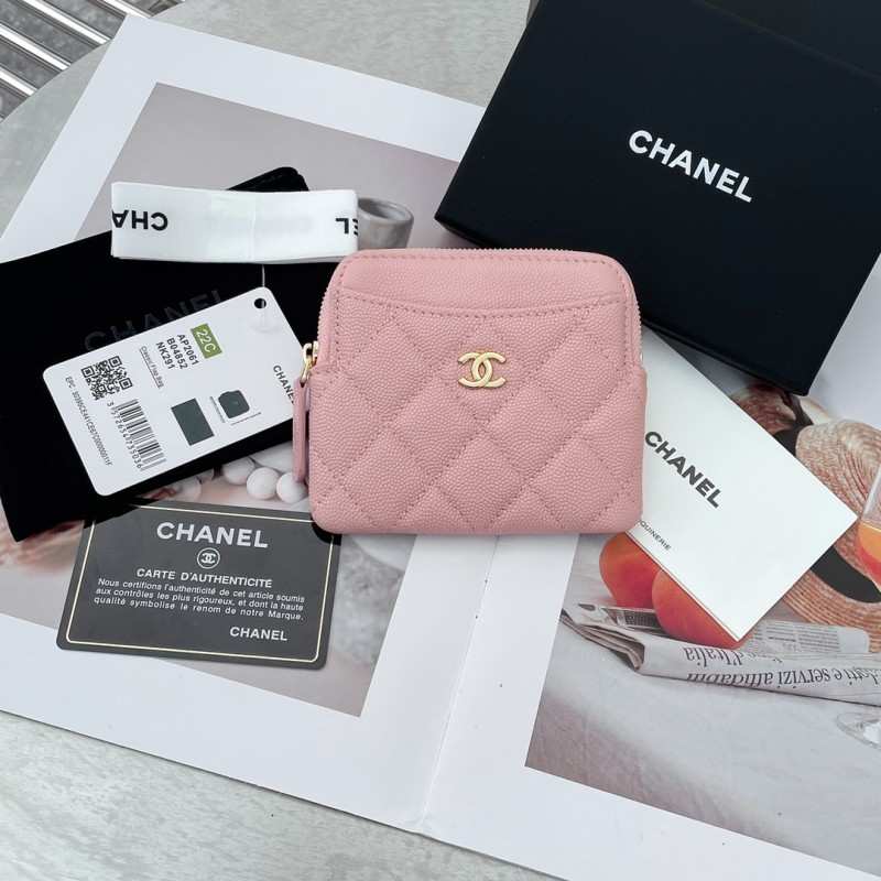 Chanel Toast Coin Card Holder AP2061 size 11 9.5 1.5cm