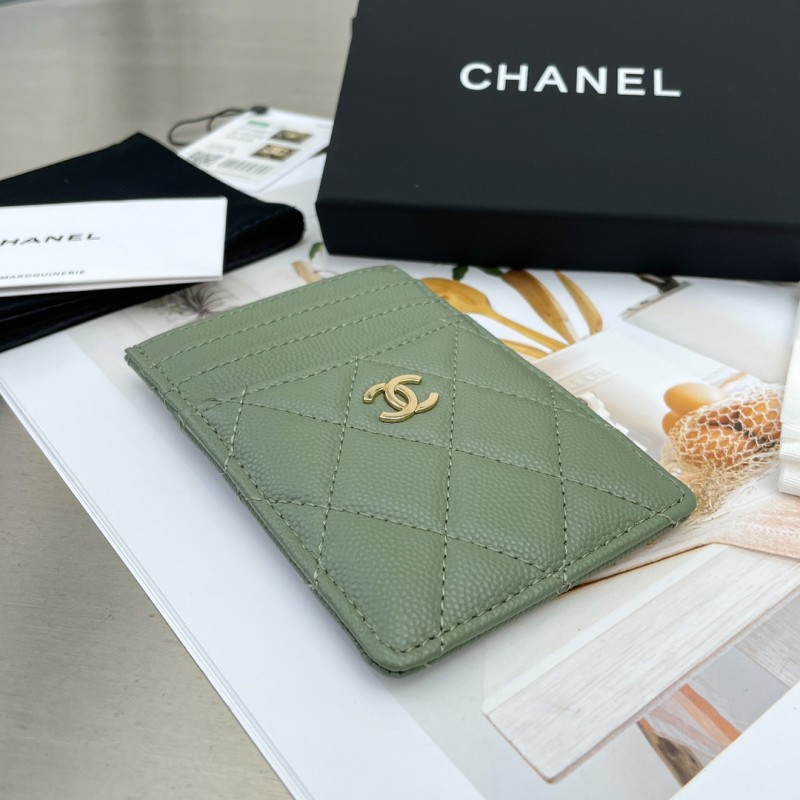 Chanel 2024 Vertical Card Holder AP3595 Size 7.5 11 0.5cm