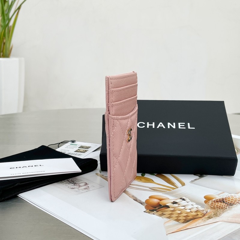 Chanel 2024 Vertical Card Holder AP3595 Size 7.5 11 0.5cm
