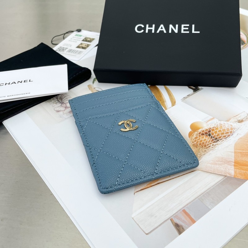 Chanel 2024 Vertical Card Holder AP3595 Size 7.5 11 0.5cm