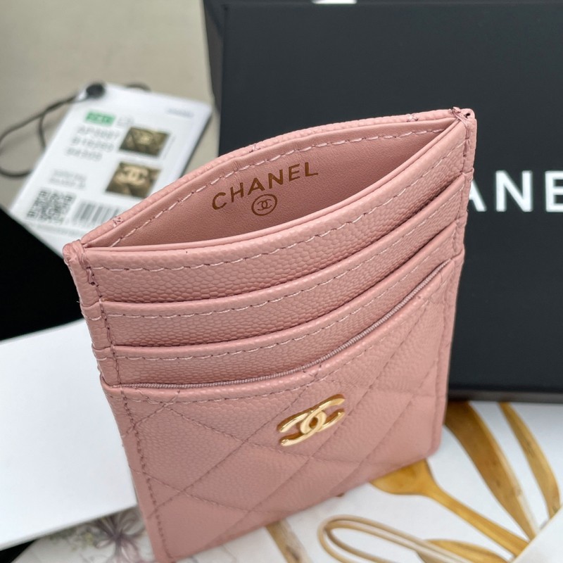 Chanel 2024 Vertical Card Holder AP3595 Size 7.5 11 0.5cm