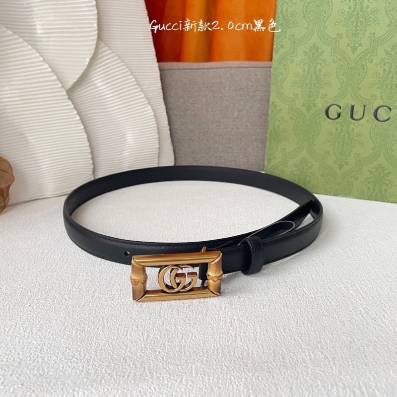 Gucci New Arrivals Buckle 2.0cm Four Colors