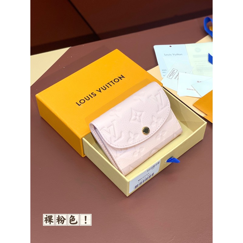 Louis Vuitton Ladies Leather Envelope-Style Coin Purse and Card Holder size11*8cm