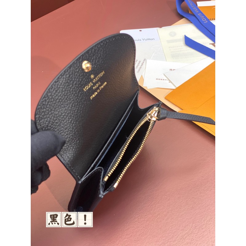 Louis Vuitton Ladies Leather Envelope-Style Coin Purse and Card Holder size11*8cm